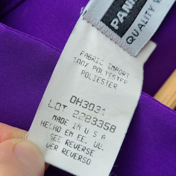 Purple Panhandle Slim Western Shirt Size M/L - Picture 4 of 10